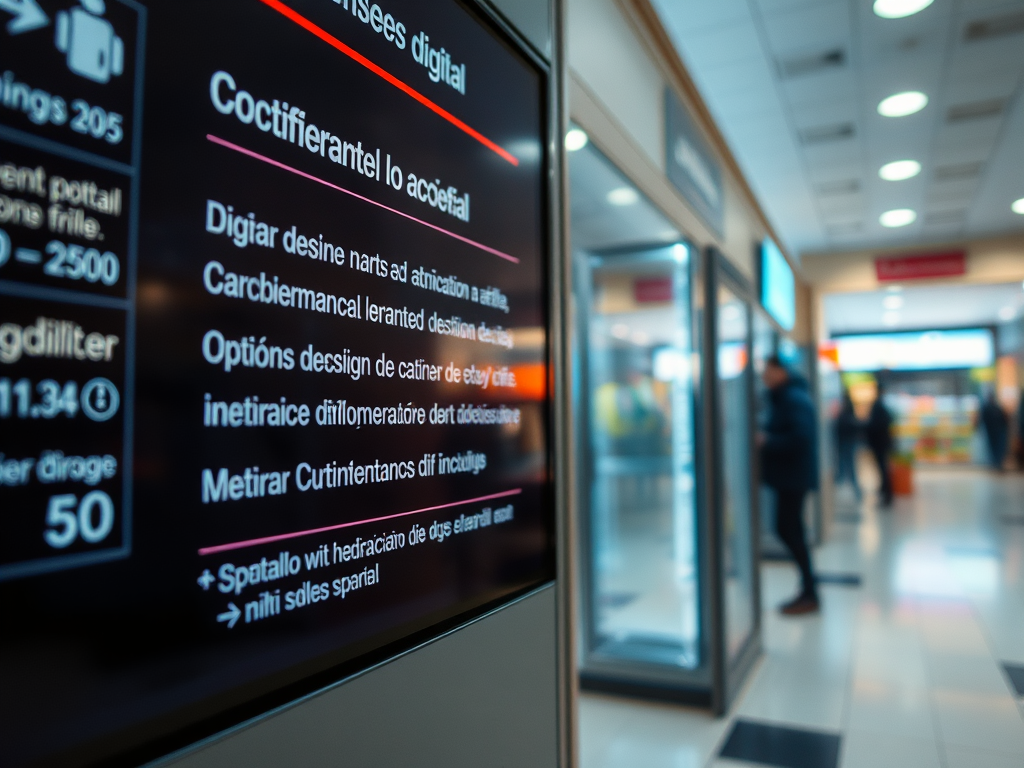 Cartelería digital accesible: Mejorando la inclusión para todos.